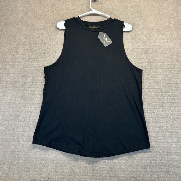 Limitless Muscle Apparel Tank Men's Large Sleeveless Shirt Black Camo Gym NEW - Picture 1 of 8